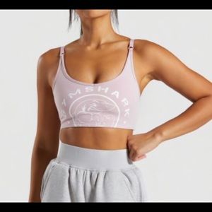 GYMSHARK - Womens Sports Bra with Logo, NWT M
